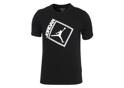 Pre-owned Jordan Men's  Jumpman Box Short Sleeve T-shirt In Black