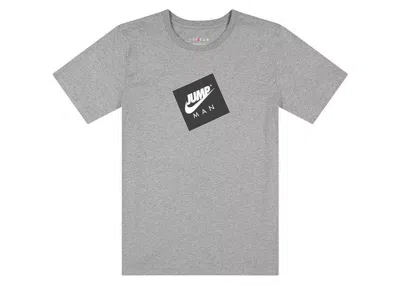 Pre-owned Jordan Men's  Jumpman Box T-shirt In Grey/black In Multi