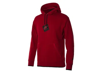 Pre-owned Jordan Men's  Jumpman Classics Graphic Hoodie In Red