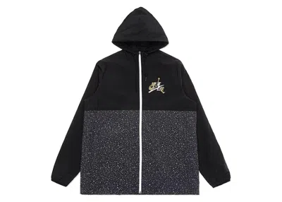 Pre-owned Jordan Men's  Jumpman Classics Jacket In Black/white