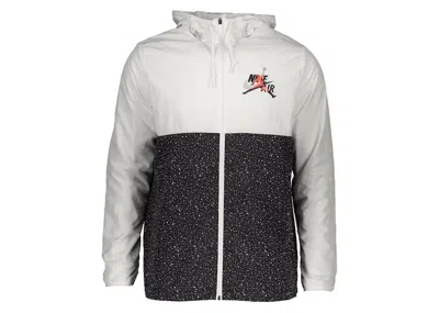 Pre-owned Jordan Men's  Jumpman Classics Jacket In White/black