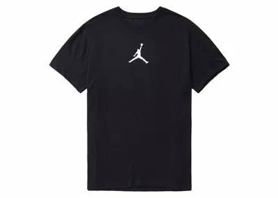 Pre-owned Jordan Men's  Jumpman Drifit Short Sleeve T-shirt In Black