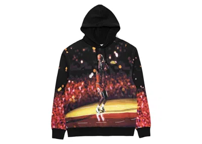 Pre-owned Jordan Men's  Jumpman Fleece Pullover Hoodie In Black