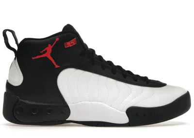 Pre-owned Jordan Men's  Jumpman Pro Bulls Sneakers In White/black/true Red In Multi