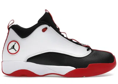 Pre-owned Jordan Men's  Jumpman Pro Quick Sneakers In White/varsity Red/black In Multi
