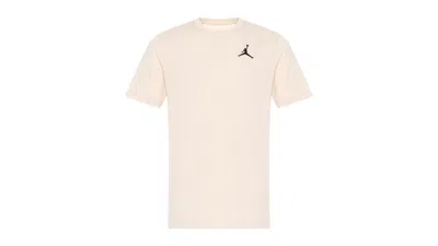Pre-owned Jordan Men's  Jumpman Short Sleeve T-shirt In Beige In Sand