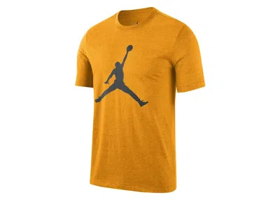 Pre-owned Jordan Men's  Jumpman Short Sleeve T-shirt In Yellow