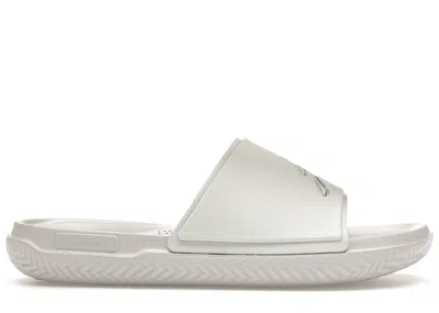 Pre-owned Jordan Men's  Jumpman Slide Sneakers In Neutral Grey/metallic Silver