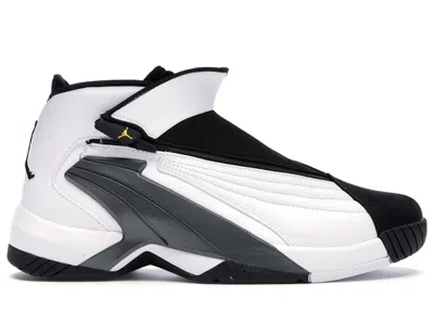 Pre-owned Jordan Men's  Jumpman Swift Sneakers In White/black/tour Yellow