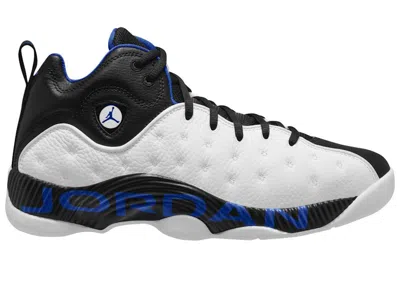 Pre-owned Jordan Men's  Jumpman Team Ii Sneakers In White/game Royal/black