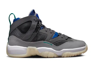 Pre-owned Jordan Men's  Jumpman Two Trey Sneakers In Light Graphite/cement Grey/sport Royal