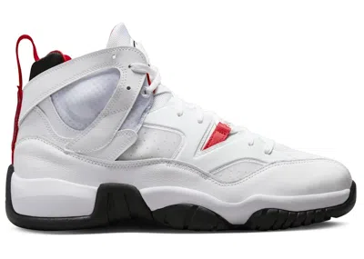 Pre-owned Jordan Men's  Jumpman Two Trey Sneakers In White/black/university Red In Multi