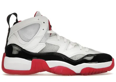 Pre-owned Jordan Men's  Jumpman Two Trey Sneakers In White/gym Red/black In Multi