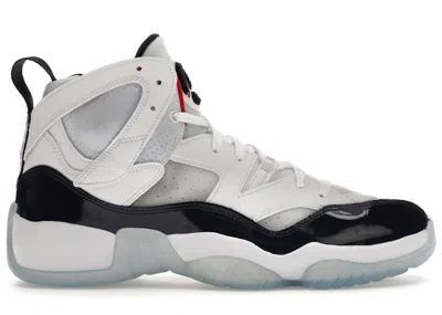 Pre-owned Jordan Men's  Jumpman Two Trey Usa Sneakers In White/navy Blue/university Red In Multi