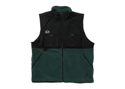 Pre-owned Jordan Men's  Jumpman Vest In Green/black In Multi