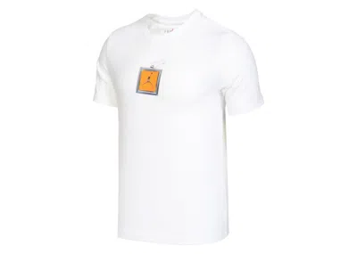 Pre-owned Jordan Men's  Keychain Short Sleeve T-shirt In White