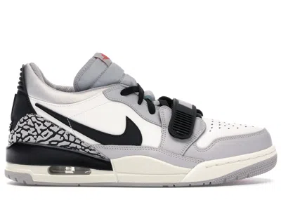 Pre-owned Jordan Men's  Legacy 312 Low Black Sneakers In Summit White/fire Red/tech Grey In Multi
