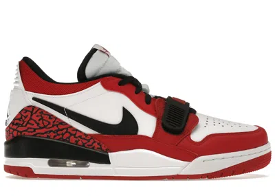 Pre-owned Jordan Men's  Legacy 312 Low Chicago Red Sneakers In White/varsity Red/black In Multi