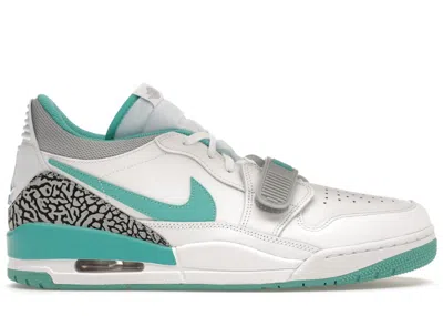 Pre-owned Jordan Men's  Legacy 312 Low Sneakers In White/turquois/grey