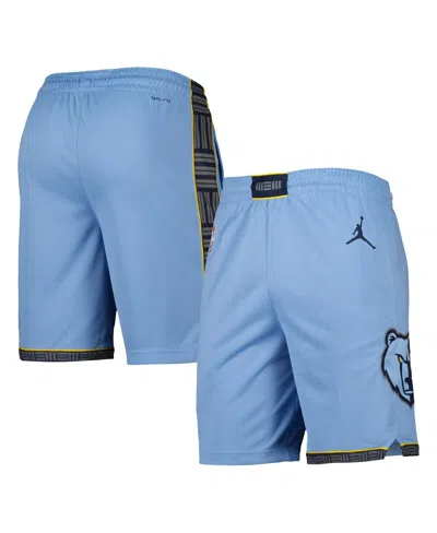 Jordan Men's  Light Blue Memphis Grizzlies 2022/2023 Statement Edition Swingman Performance Shorts