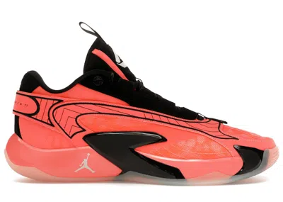 Pre-owned Jordan Men's  Luka 2 Sneakers In Bright Mango/barely Green/black In Multi