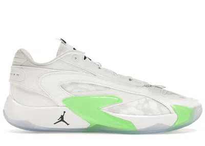 Pre-owned Jordan Men's  Luka 2 Trick Shot Sneakers In White/black/green Strike In Multi