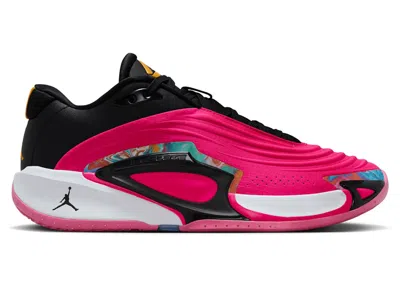 Pre-owned Jordan Men's  Luka 3 Imaginarium Pink Sneakers In Pink Prime/university Gold/black