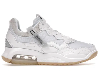 Pre-owned Jordan Men's  Ma2 Sneakers In White/sesame/pure Platinum
