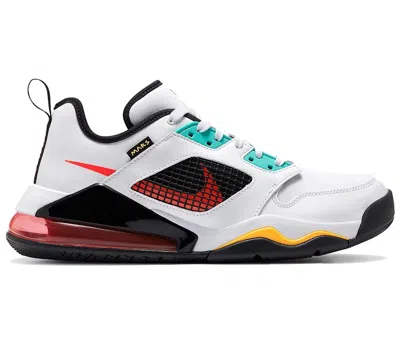 Pre-owned Jordan Men's  Mars 270 Low Jade Orange Sneakers In White/laser Orange