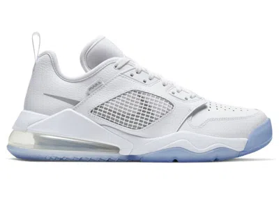 Pre-owned Jordan Men's  Mars 270 Low Pure Money Sneakers In White/metallic Silver In Multi