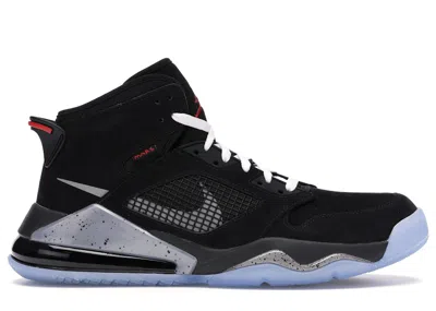 Pre-owned Jordan Men's  Mars 270 Sneakers In Black/metallic Silver/fire Red In Multi