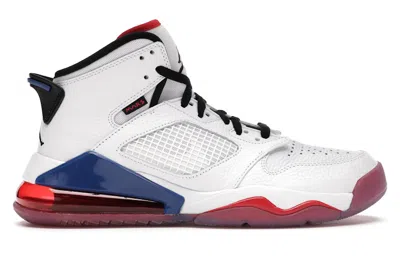 Pre-owned Jordan Men's  Mars 270 Sneakers In White/university Red/rush Blue In Multi