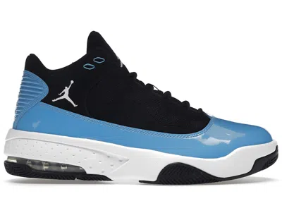 Pre-owned Jordan Men's  Max Aura 2 Sneakers In Black/university Blue/white In Multi