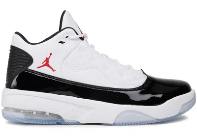 Pre-owned Jordan Men's  Max Aura 2 Sneakers In White/black/gym Red In Multi