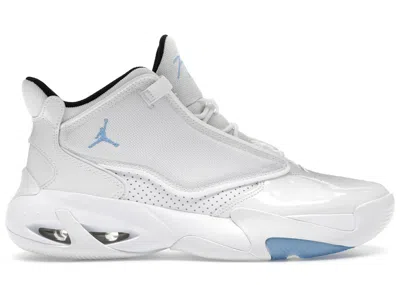 Pre-owned Jordan Men's  Max Aura 4 Sneakers In White/university Blue/black