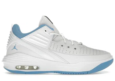 Pre-owned Jordan Men's  Max Aura 5 Sneakers In White/black/university Blue