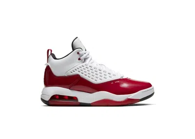 Pre-owned Jordan Men's  Maxin 200 Sneakers In White/gym Red/black In Multi