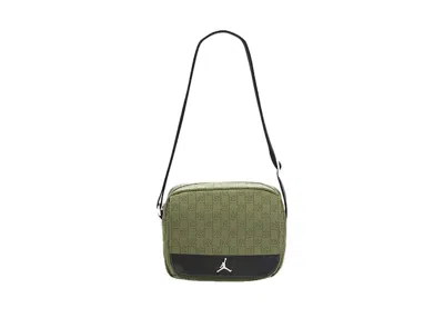 Pre-owned Jordan Men's  Monogram Crossbody In Green
