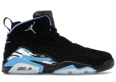 Pre-owned Jordan Men's  Mvp Sneakers In Black/university Blue/white In Multi