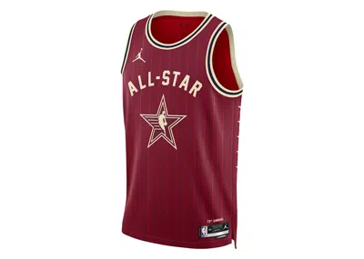 Pre-owned Jordan Men's  Nba Drifit Kevin Durant All Star Jersey In Red