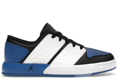 Pre-owned Jordan Men's  Nu Retro 1 Low Sneakers In Sport Royal/black/white