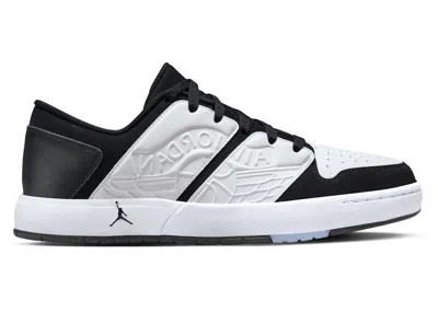 Pre-owned Jordan Men's  Nu Retro 1 Low Sneakers In White/black In Multi
