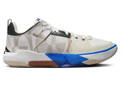 Pre-owned Jordan Men's  One Take 5 Quai 54 Game Royal Sneakers In Summit White/off Noir/burnt Sunrise