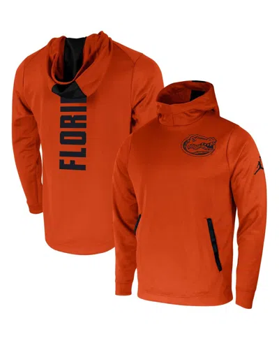 Jordan Men's  Orange Florida Gators 2-hit Performance Pullover Hoodie
