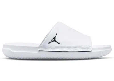Pre-owned Jordan Men's  Play Slide Sneakers In White/photon Dust/black