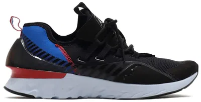 Pre-owned Jordan Men's  React Havoc Se Paris Saintgermain Sneakers In Black/white/hyper Cobalt Blue In Multi