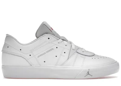 Pre-owned Jordan Men's  Series Es Red Sole Sneakers In White/university Red/grey Fog In Multi