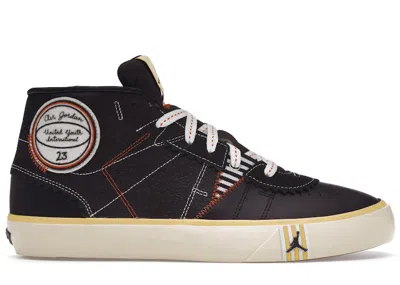 Pre-owned Jordan Men's  Series Mid Maison Chateau Rouge Brown Sneakers In Brown Basalt/sail/pale Vanilla In Multi