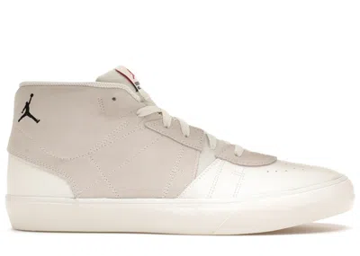 Pre-owned Jordan Men's  Series Mid Sneakers In Sail/white/gum Light Brown