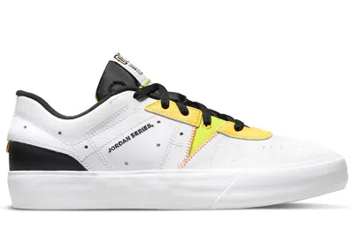 Pre-owned Jordan Men's  Series Taco Jay Pe Sneakers In White/citron Pulse/atomic Green In Multi
